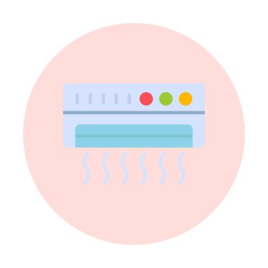 Klima ikonu vektör illüstrasyonu