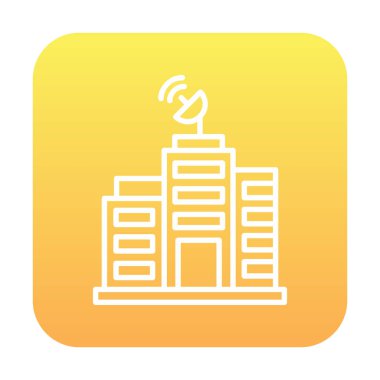 Basit Ağ Oluşturma simgesi, vektör çizimi