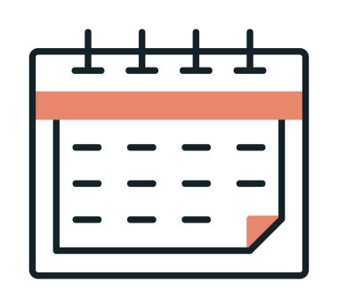 calendar icon, vector illustration design