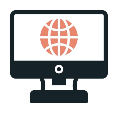 Internet bağlantısı simgesini vektör çizim