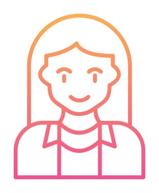 vektör kadın turist avatar karakteri 