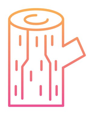 tahta günlük simgesi, vektör illüstrasyonu 