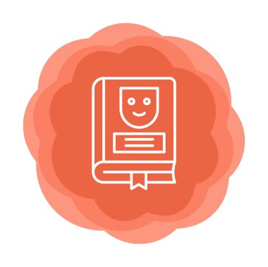 Çizgi Roman simgesi, vektör illüstrasyonu  