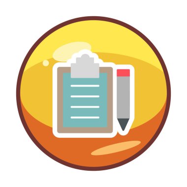 Pano simgesi, vektör illüstrasyonu basit tasarım