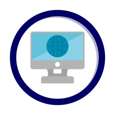 Internet bağlantısı simgesini vektör çizim