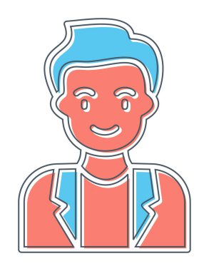 Dişçi web simgesi, vektör illüstrasyonu