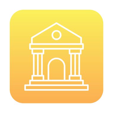 Simge vektör tasarlamak yapı Müzesi