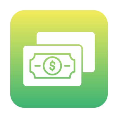 para düz simgesi, vektör illüstrasyonu