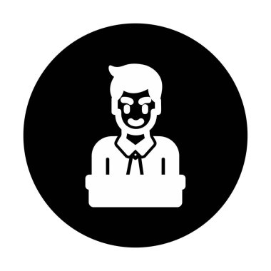 ana bilgisayar simgesi vektör çizimi