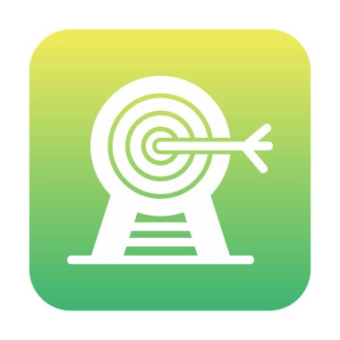 hedef simge, vektör illüstrasyonu basit tasarım