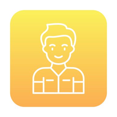 Dişçi web simgesi, vektör illüstrasyonu