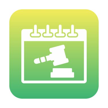 Düz simge teklif et, vektör illüstrasyonu