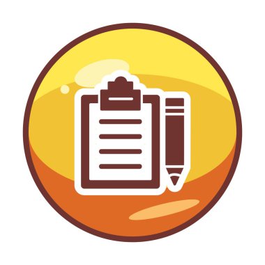 Pano simgesi, vektör illüstrasyonu basit tasarım