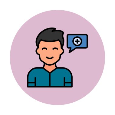 Pozitif Düşünce konsepti vektör illüstrasyonu