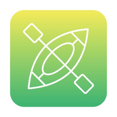 Kayak vektör illüstrasyonu, simge ögesi arkaplanı                    