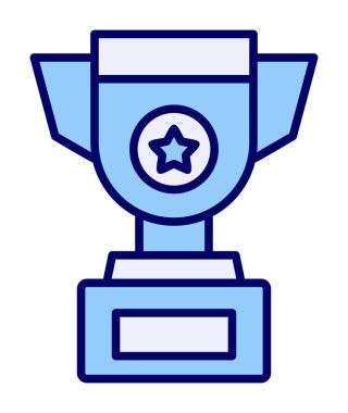 kupa simgesi, vektör çizimi