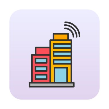 vector illustration of smart city  