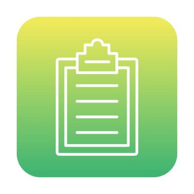 Grafik, basit pano simgesi vektör illüstrasyon tasarımı