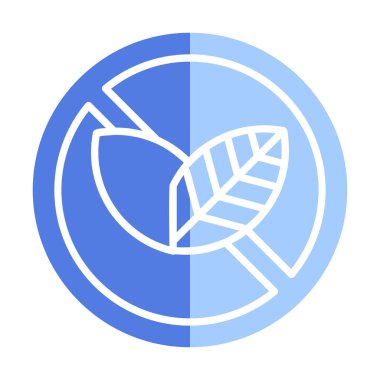 Basit Tütün Günü simgesi, vektör illüstrasyonu