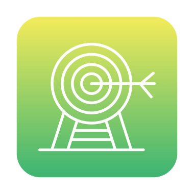 hedef simge, vektör illüstrasyonu basit tasarım