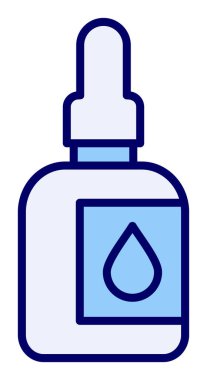 Ağız Aşısı Web simgesi, vektör illüstrasyonu