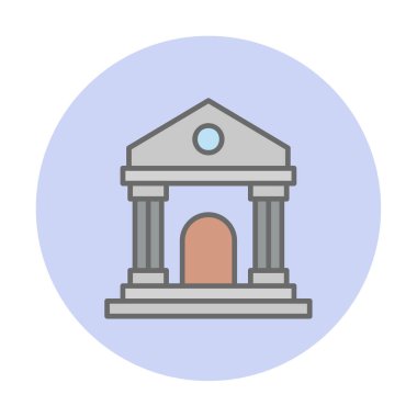 Simge vektör tasarlamak yapı Müzesi