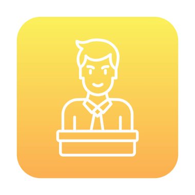 ana bilgisayar simgesi vektör çizimi