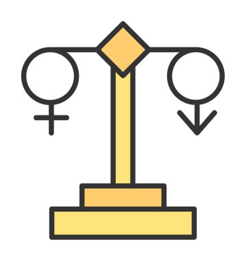 Cinsiyet eşitliği simgesi simgesi