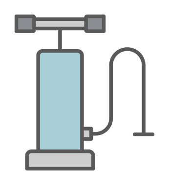 Hava Pompası Taslak Simge vektör çizimi tasarımı