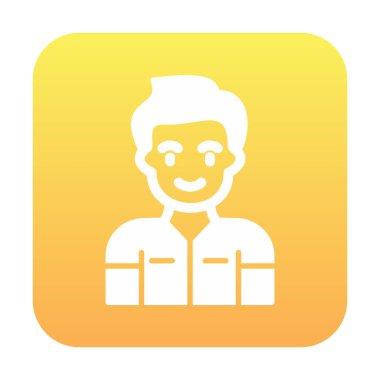 Dişçi web simgesi, vektör illüstrasyonu