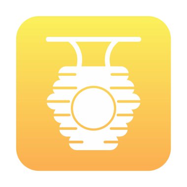 Beehive icon vector illustration