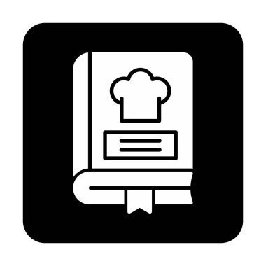 Tarif Defteri Simgesi - Tek Simge, Vektör