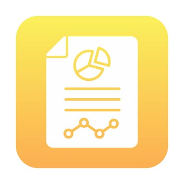 Analiz web simgesi vektör illüstrasyonu    