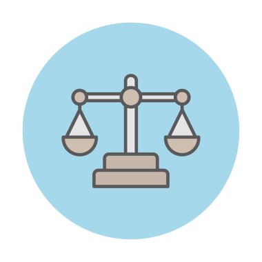 ölçekli düz simge, vektör illüstrasyonu