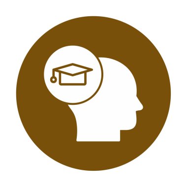 Simge, vektör illüstrasyon tasarımı öğreniliyor                  