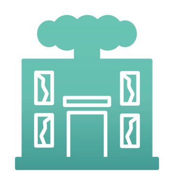 Savaş Yıkım konsepti vektör çizimi