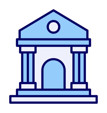 Simge vektör tasarlamak yapı Müzesi