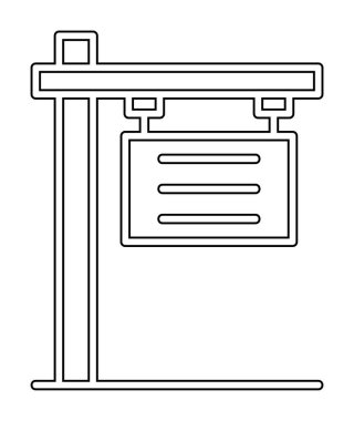 Tabela. Web simgesi basit tasarım 