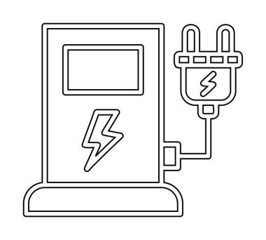 İstasyon simgesi tasarımı, vektör illüstrasyonu yükleniyor