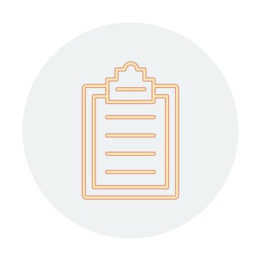 Basit pano simgesi vektör illüstrasyon tasarımı