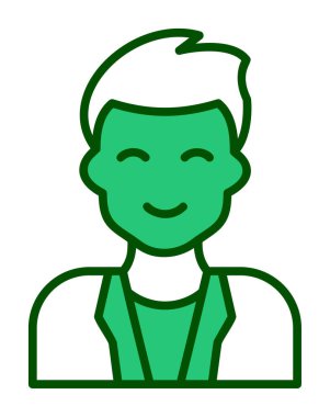 Doktor simgesinin vektör çizimi