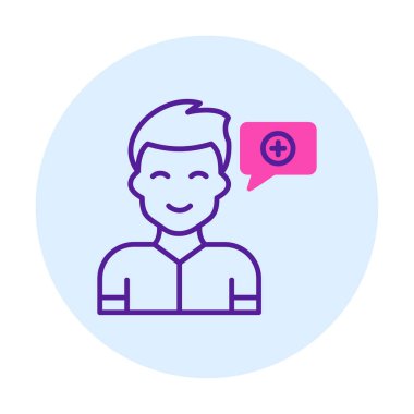 Pozitif Düşünce konsepti vektör illüstrasyonu