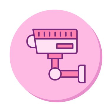 ccTV kamerasının vektör illüstrasyonu 