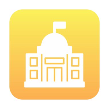 Elçilik oluşturma vektör çizgisi simgesi, 