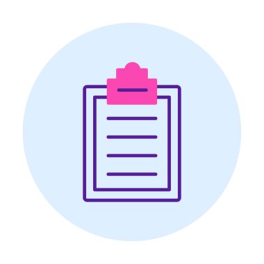 Basit pano simgesi vektör illüstrasyon tasarımı