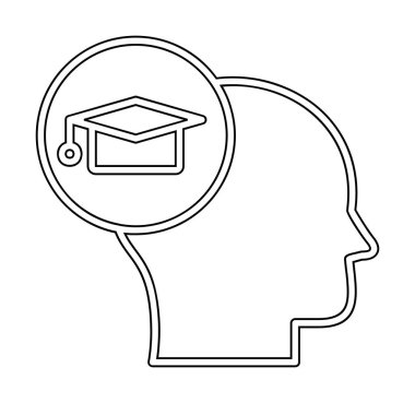 Simge, vektör illüstrasyon tasarımı öğreniliyor                  