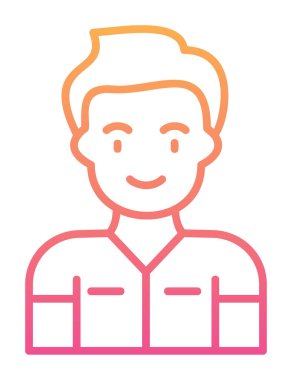 Dişçi web simgesi, vektör illüstrasyonu