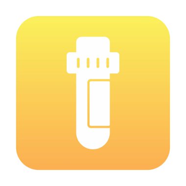 test tüpü modern simge vektör çizimi