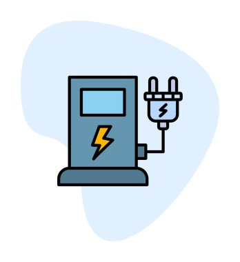 İstasyon simgesi tasarımı, vektör illüstrasyonu yükleniyor