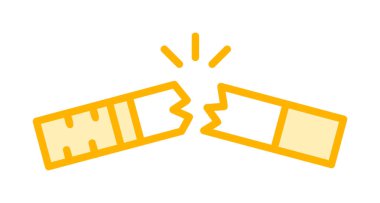 Proje ve eğlence için sigara içme simgesi yok